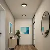 Paulmann Malik plafonnier LED, 3-step-dim noir