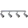 Paulmann Spot Meli 4 flamme nickel satiné sans lampe, max. 10W GU10 666,89