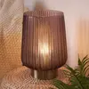 Pauleen lampe à poser fancy glamour  e27 2700k 40lm 0,8w taupe#laiton