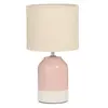 Pauleen lampe à poser sandy glow  e14   max. 20w crème#rose
