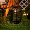 Paulmann Sunshine Ray Lampe Solaire Mobile Outdoor Noir/Bambou