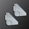 Paulmann 70266 Delta Profil Cap, kit de 2 Alu mat, plastique