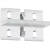 Lot de 4 Duo Profil Fixture transparent Paulmann