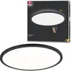 Atria Shine 70999 Plafonnier led 22 w blanc chaud noir - Paulmann