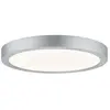 Paulmann 70656 WallCeiling Lunar Panneau LED, 400mm, 21,8W, 230V, Chrome mat, Alu