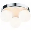 Paulmann Plafonnier Gove IP44 G9 230V Max. 3x20w Dimmbar Chrom, satin
