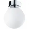 Paulmann Gove plafonnier LED à 1 lampe chromé 9 W