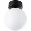 Paulmann Gove plafonnier LED à 1 lampe noir 9 W