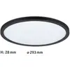 Paulmann Panneau led atria shine backlight   rond 293mm  16w 1600lm 4000k noir