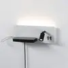 Paulmann Applique murale LED Serra USB C, côté gauche