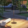 Paulmann Lampe à poser LED rechargeable Tuni, noir, plastique, IP44