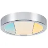 Paulmann Panneau led aviar ip44 rond 220mm 13w 1050lm white switch chrome