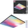 Paulmann Panneau led velora rainbow dynamicrgbw   carré 595x595mm  31w 2820lm rgb+ noir gradable
