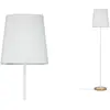 Paulmann Neordic lampadaire stellan e27 max. 20w blanc#bois tissus#métal#bois
