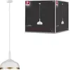 Paulmann Pendentif lumière Neordic Embla 1-flamme Blanc / Or 796,28