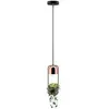 Paulmann Lampe à suspension Fanja plantes lampe 1 Lumière noire / cuivre 797,49
