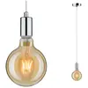 Paulmann Luminaire en suspension larus ip44 e27   max. 60w chrome gradable
