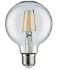 Paulmann Pauleen ampoule LED à filament G80 E27 4,8 W clair 2.700 K