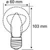 Paulmann ampoule LED B22d A60 9 W 2 700 K opale