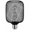 Paulmann Metallic Glow Standard 230 V Ampoules LED Zyl E27 Helix 110lm 3,5W 1800K Noir