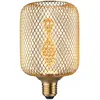Paulmann Metallic Glow Standard 230 V Ampoules LED Zyl E27 Helix 130lm 3,5W 1800K Laiton