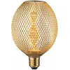Paulmann Metallic Glow Standard 230 V Globe LED E27 Helix 130lm 3,5W 1800K Laiton