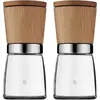 WMF 652314500 Set de 2 Moulins à épices Verre, Marron, 14 cm