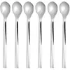 wmf 1291396046 nuova set de 6 cuillères longues pour latte macchiato