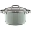 WMF Faitout FUSIONTEC MINERAL PRO 24cm/6,4l Eucalyptus Haze vert clair