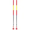 Les batons d'Alain - Bâtons de ski de randonnée - Espagne  - Taille 135 cm - Rouge