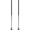 Les batons d'Alain - Bâtons de ski de randonnée - Panthère  - Taille 145 cm - Noir