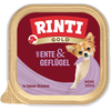 6x100g Gold Mini canard, volaille RINTI - Nourriture pour chien