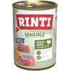 RINTI Sensible 6 x 400 g pour chien - dinde, carottes