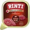 Lot économique : 20x150g RINTI Singlefleisch Exclusive chèvre nourritu...