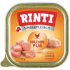 RINTI Viande pure 10 x 150 g pour chien - pur poulet