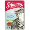 22x100g Schmusy Ragout in Jelly thon nourriture pour chat humide