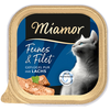 Lot économique : 32 x 100 g Miamor Feines & Filet Volaille Pure & Saum...