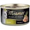 1x100g Filets Fins poulet en gelée Miamor - Pâtée pour chat