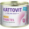 6x185g Kattovit Diabète poulet - Pâtée pour chat