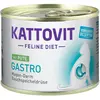 Kattovit Feline Diet Gastro Dinde | 12 x 185 g de nourriture pour chat