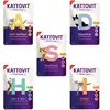 25x85g Kattovit Vital Care paquet d'essai (5 sortes) nourriture pour c...