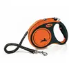 Laisse-sangle flexi Xtreme orange, 5 m pour chien - taille M : jusqu'à 35 kg