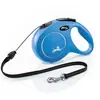 Laisse New Classic M Cord 8 m blue Flexi CL20C8-251-BL-20
