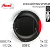 Accessoires pour Laisse led Lighting System usb black Flexi CFNZLS-551-S