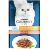 Purina 26x85g Gourmet Perle Les aiguillettes de saumon - Pâtée pour chat
