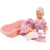 Gotz Coffret Poupon Sleepy Aquini 33 cm : BliBlaBlume Fille avec baignoire