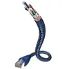 inakustik Câble réseau HDMI Cat. 6 1.5 mètres Mâle/Mâle (Blanc)
