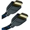 Inakustik 00423520 Câble Hdmi 3 M Hdmi Type A (standard) Noir, Bleu