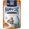 12x85g Happy Cat Meat en sauce canard fermier - Pâtée pour chat