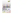 folia Stylo gel GLITTER, couleurs assorties, étui de 10